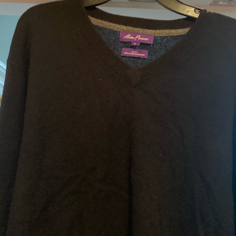 XL 100% Cashmere Alan Flusser Sweater